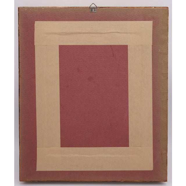 Hans Thoma, Stooped Man with Walking Stick and Cigarette, 1890s, Gouache For Sale - Image 6 of 7