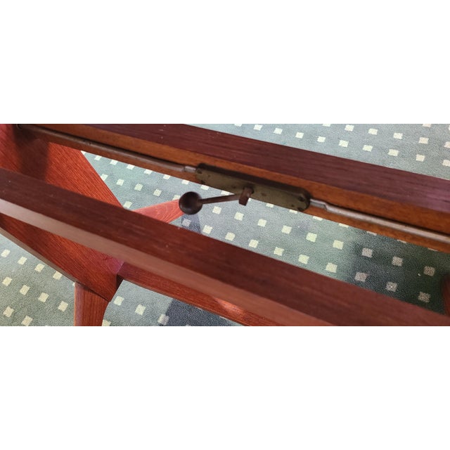 Rosewood Mechanism Dining Table from Wilhelm Renz, 1950s For Sale - Image 10 of 13