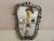 Italian Hand-Painted Floral Wrought Iron Mirror with Ribbon Motif, 1950s For Sale - Image 10 of 10