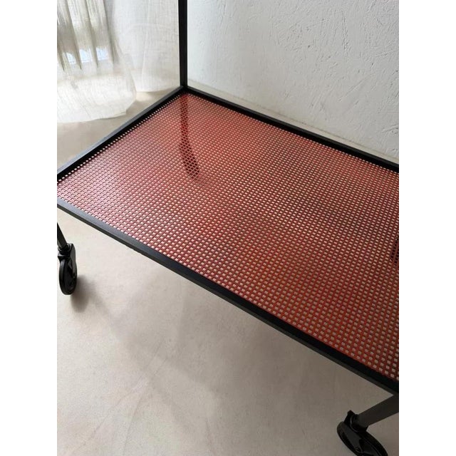 Pilastro Serving Trolley by Tjerk Reijenga, 1960s For Sale - Image 11 of 18
