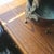 Antique Helmut Coal Scuttle Hand-Raised Seamless Hand Hammered Copper Brass Accents Footed For Sale - Image 9 of 14