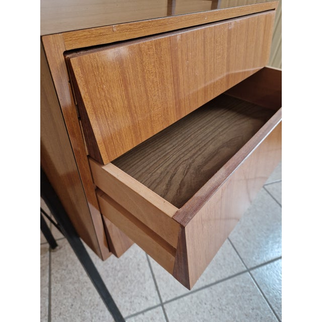 Mid-Century Modern Vintage Modular Bookcase from Formica, 1960s For Sale - Image 3 of 9