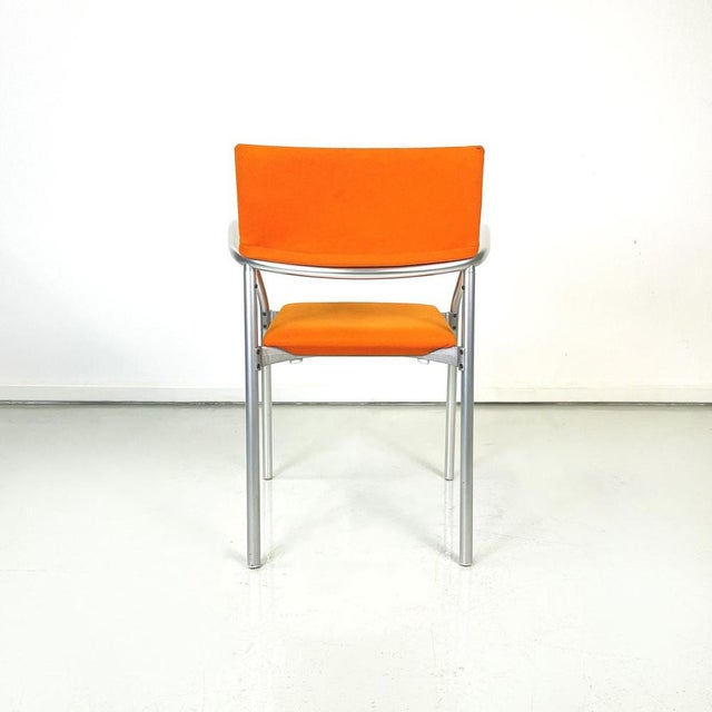 Set of Italian Modern Breeze Chairs by Carlo Bartoli for Segis, 1980s For Sale - Image 6 of 16