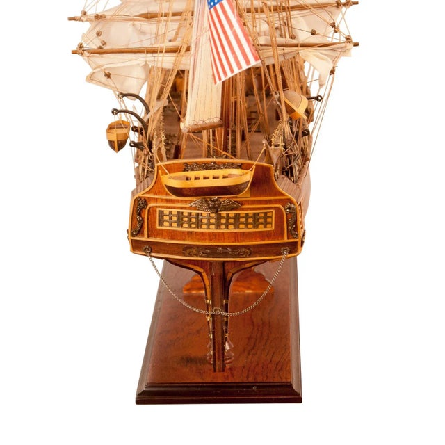 Vintage Ship's Model For Sale - Image 4 of 5