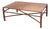 Faux Bamboo Metal Coffee Table For Sale