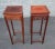 Mid 20th Century Pair of Chinese Hongmu Stands Pedestals / Plant Stands For Sale - Image 5 of 11