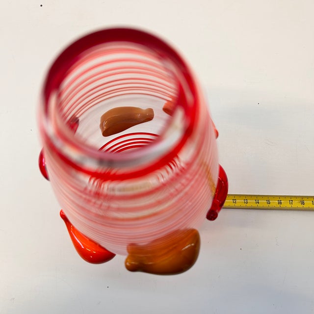 Limited Edition Ruffo 255/233 Vase in Murano Glass by Carlos Moretti, 1990s For Sale - Image 12 of 13