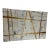 Whitney St. Pierre Original 36x20 Modern Abstract Gold Canvas Painting For Sale