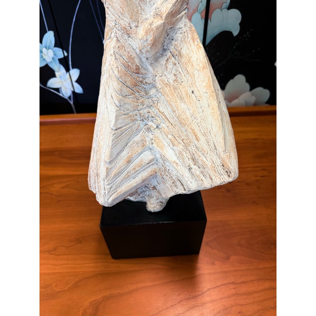 Austin Productions Signed Mid Century Original Austin Productions Brutalist Talll 32" Sculpture For Sale - Image 4 of 12