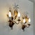 Metal Gilt Floral Wall Lights attributed to Maison Bagues, France 1950s, Set of 2 For Sale - Image 7 of 18