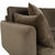 Green Scandinavia 3-Seater Sofa and Ottoman in Olive Green Upholstery from Bolia, Set of 2 For Sale - Image 8 of 18