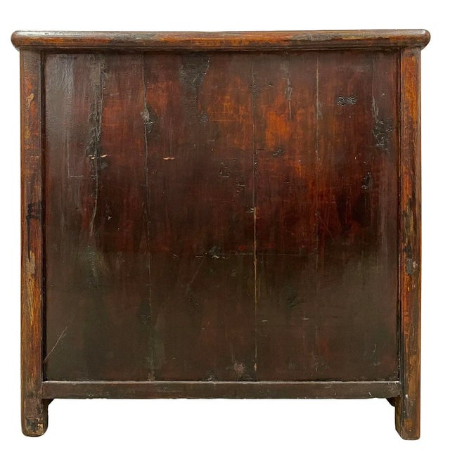 19th Century Antique Chinese Carved Coffer, Cabinet, Side Table For Sale - Image 10 of 10