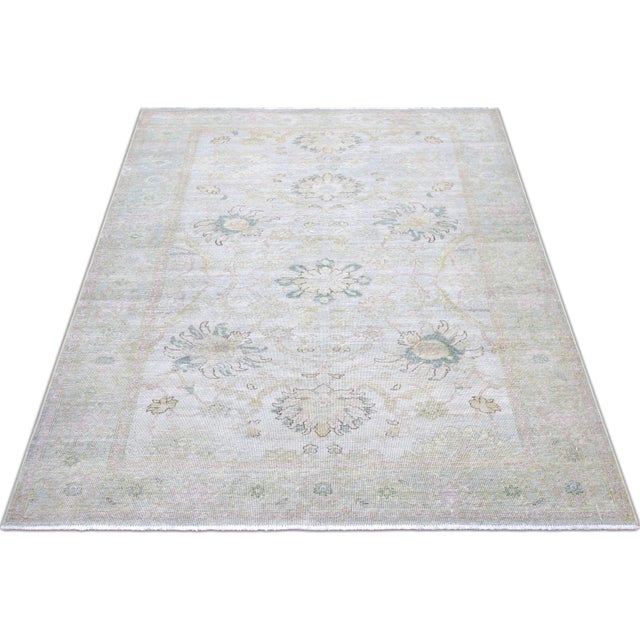 1960s 1960s Egyptian Tabriz Rug For Sale - Image 5 of 5