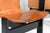 Cognac Leather Tre 3 Dining Chairs by Angelo Mangiarotti for Skipper, 1978, Set of 4 For Sale - Image 9 of 17
