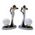 Vintageour Girls Figurine Table Lamps - a Pair For Sale