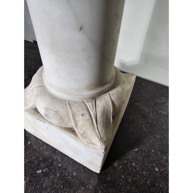 Gold Antique Marble Column, 1860 For Sale - Image 8 of 13