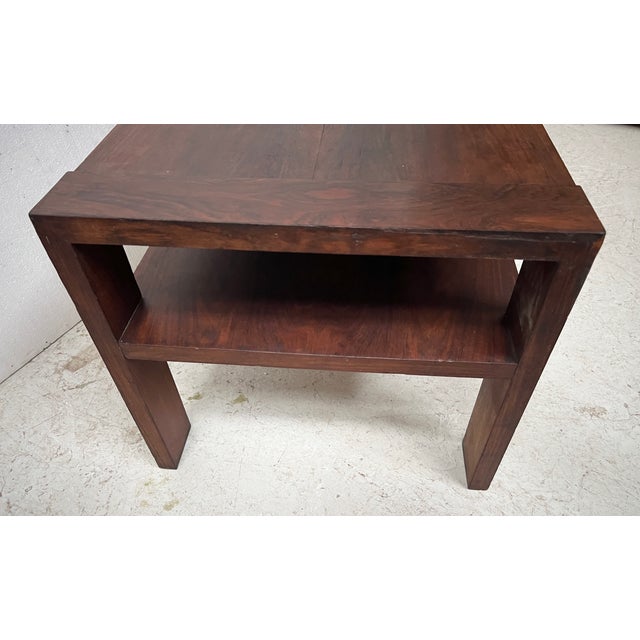 Art Deco Coffee Table in Mahogany and Veneer, 20th Century For Sale - Image 9 of 11
