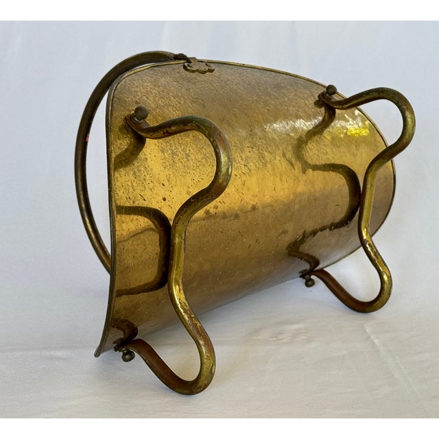 20th Century French Brass Firewood Holder For Sale - Image 13 of 13