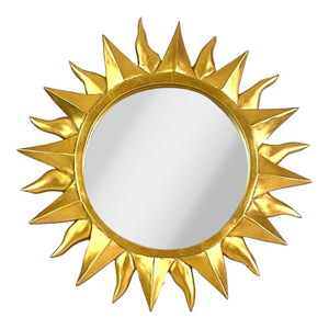 1960s Mid-Century Modern Celestial Sunburst Wall Mirror