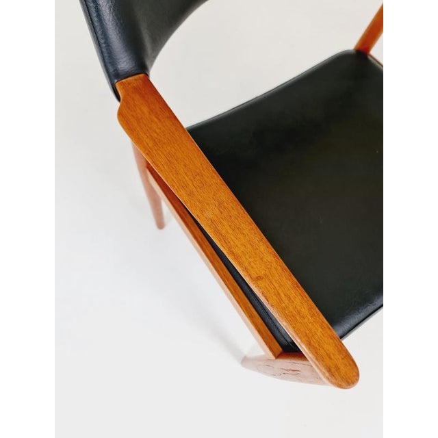 Danish Teak Armchair by Erik Kirkegaard, 1960s For Sale - Image 6 of 15