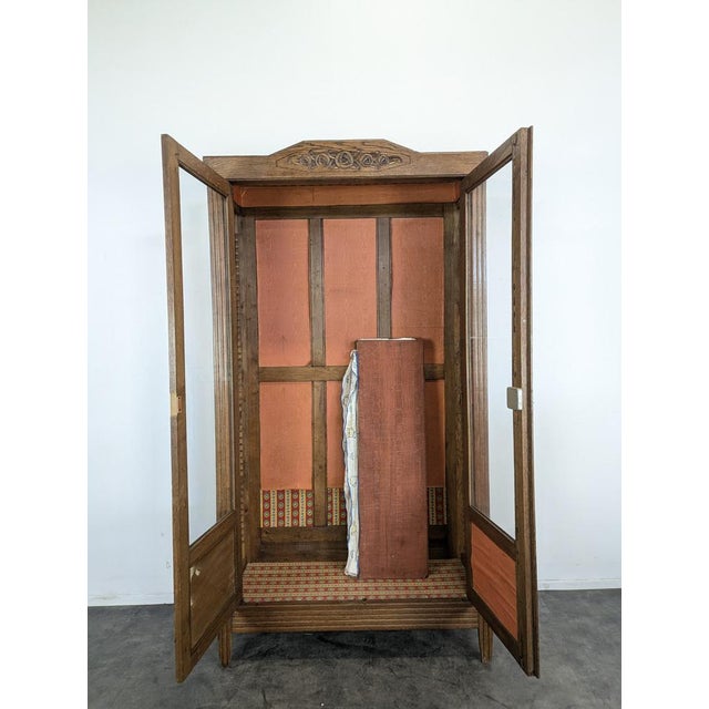 Parisian Display Cabinet in Wood For Sale - Image 5 of 6
