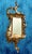Antique Italian Giltwood Baroque Gold Wall Shelf With Integral Mirror For Sale - Image 12 of 13