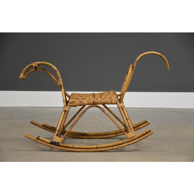 1970s Italian Mid Century Rocking Horse For Sale - Image 4 of 7