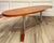 1960s Mid-Century Modern Oval Wood & Ceramic Tile Coffee Table For Sale - Image 9 of 16