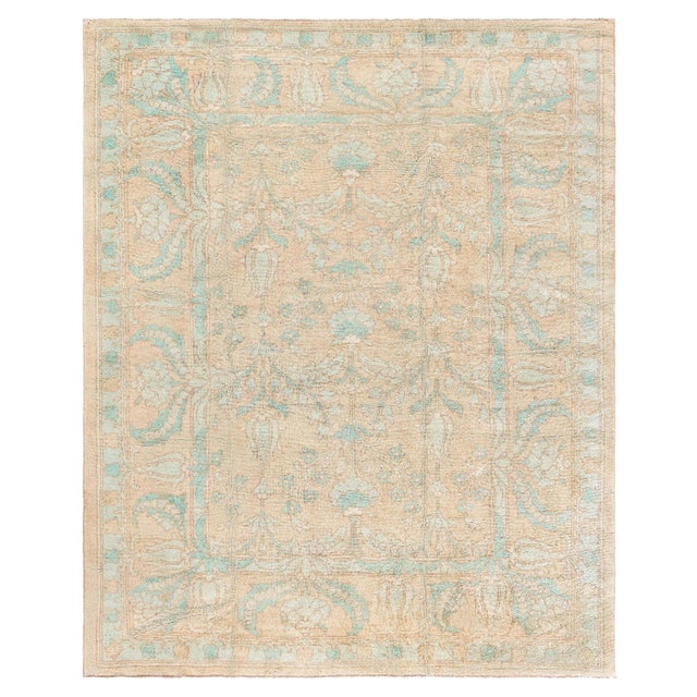 Rare Arts and Crafts Rug Doris Leslie Blau For Sale