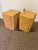 Modern Baker / McGuire Modern Woven Cane Mesa Accent Table- Set of 2 For Sale - Image 3 of 9