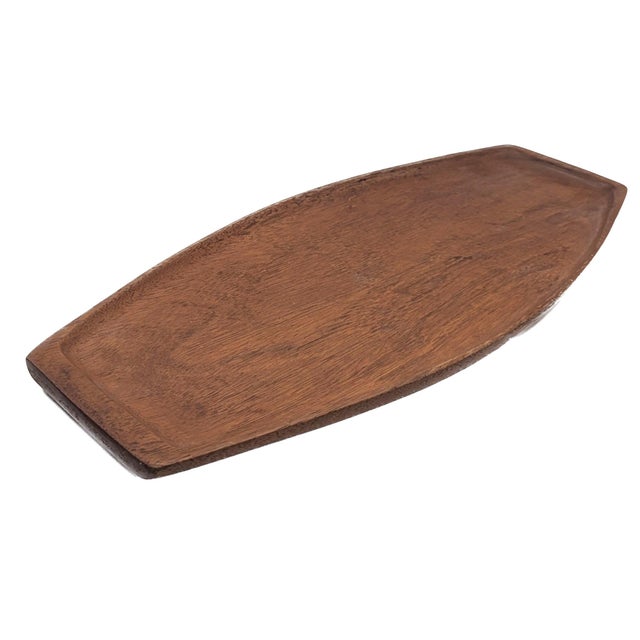 1960s 1960s Taverneau Wood Vide Poche Tray For Sale - Image 5 of 12