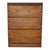 Brown Lundstrom Arts & Crafts Oak 3 Stack Barrister Bookcase C1930 For Sale - Image 8 of 10