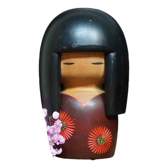 Vintage Gunma Kokeshi by Ryoka Aoki, Japan, 1980s For Sale