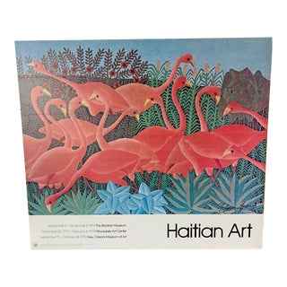 1978 Haitian Art Museum Exhibition Poster For Sale