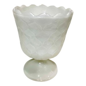 Vintage e.o. Brody Co. Milk Glass Vase
