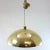 1960s Large Mid-Century Brass Pendant Lamp from Bergboms, 1960s For Sale - Image 5 of 5