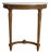Louis XVI Half-Moon Console in Carved Wood For Sale