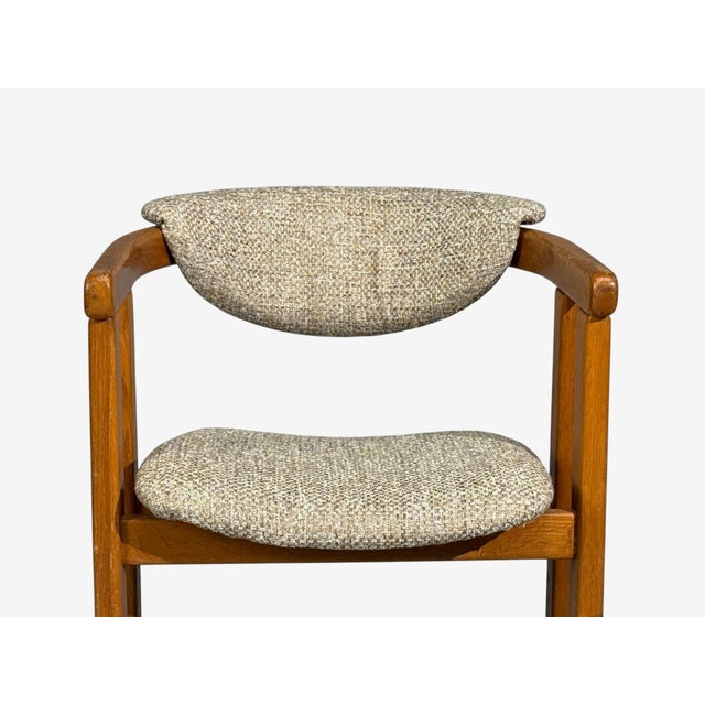 German Modern, Occasional Chairs, Tweed, Beech, Germany, 1960s For Sale - Image 9 of 10