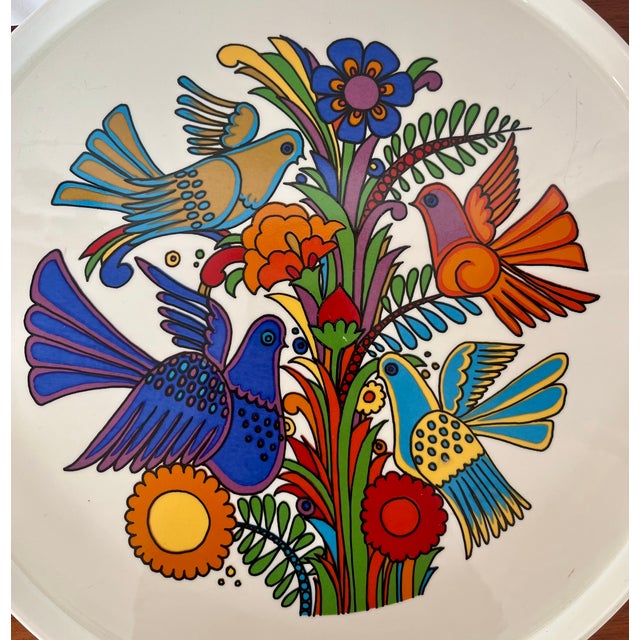 Acapulco First Edition Round Tray from Villeroy & Boch, 1967 For Sale - Image 6 of 9