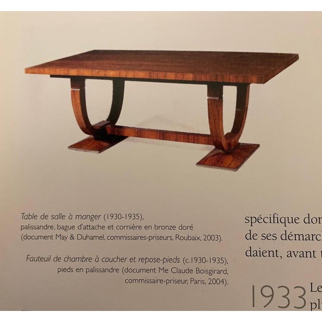 Art Deco Musealer Dining Table by Dominique For Sale - Image 15 of 16