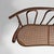 Brown Italian Wood and Vienna Straw Bench, 1970s For Sale - Image 8 of 18