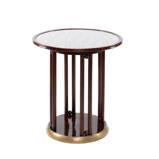 Fledermaus Table by Josef Hoffmann and Gustav Siegel for J. & J. Kohn, 1906 For Sale - Image 6 of 9