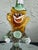 Vintage Tuscany Italian Hand-Blown Art Glass Clown Figurine With Aventurine Inclusions For Sale - Image 4 of 12