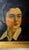 Mid 20th Century Italian Figurative Oil on Canvas Portrait of a Young Woman With Giltwood Frame For Sale - Image 10 of 18