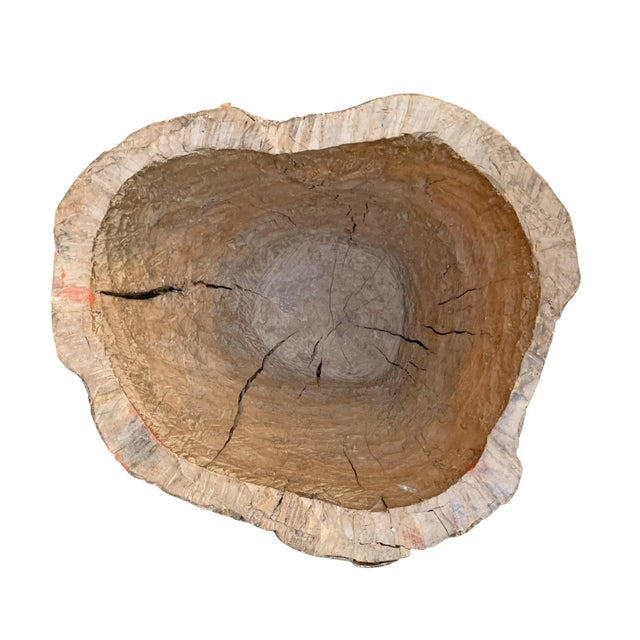 Large 19th Century Wooden Mortar For Sale - Image 11 of 13