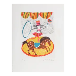 Horse Acrobat From a Little Circus, Judith Bledsoe