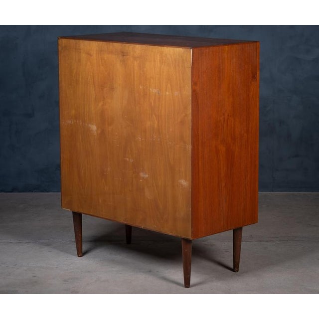 Teak 7-Drawer Chest attributed to Ejvind A. Johansson, 1960s For Sale - Image 13 of 14