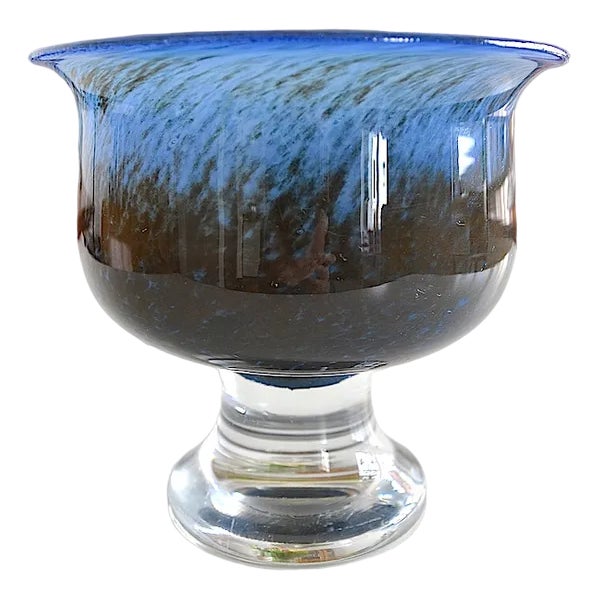 Swedish Ice Cream Bowl by Bertil Vallien for Kosta Boda, 1970s For Sale