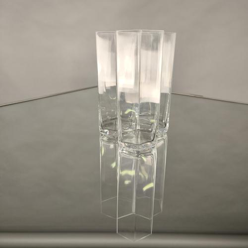 Glass Double-Sided Rotating Bar Cabinet in the style of Gio Colombo, 1960s For Sale - Image 7 of 12