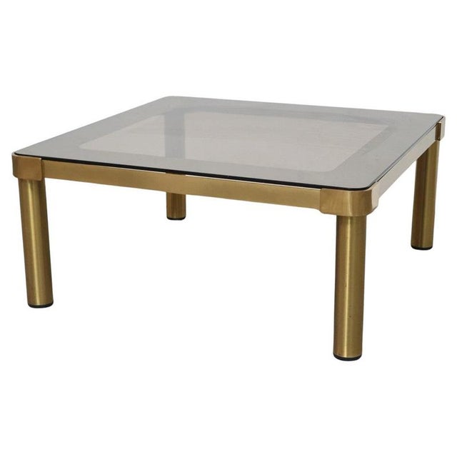 Hollywood Regency Brass Coffee Table, 1970s For Sale - Image 12 of 12